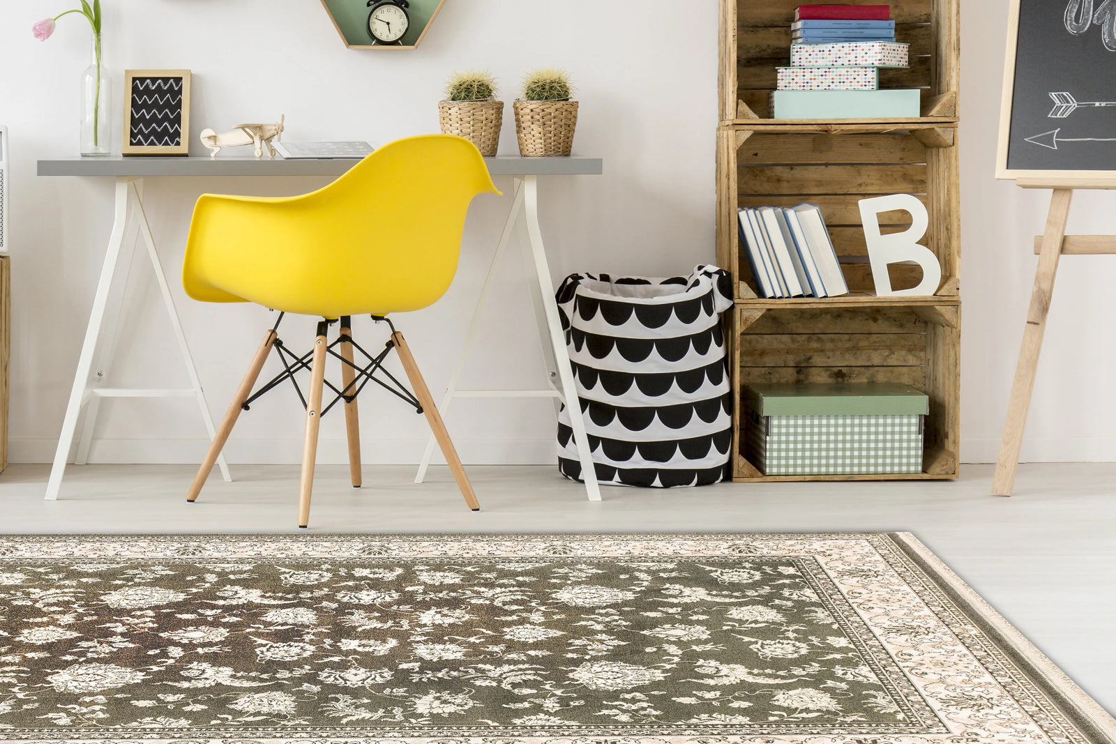 Brilliant 7226-620 Brown Rug