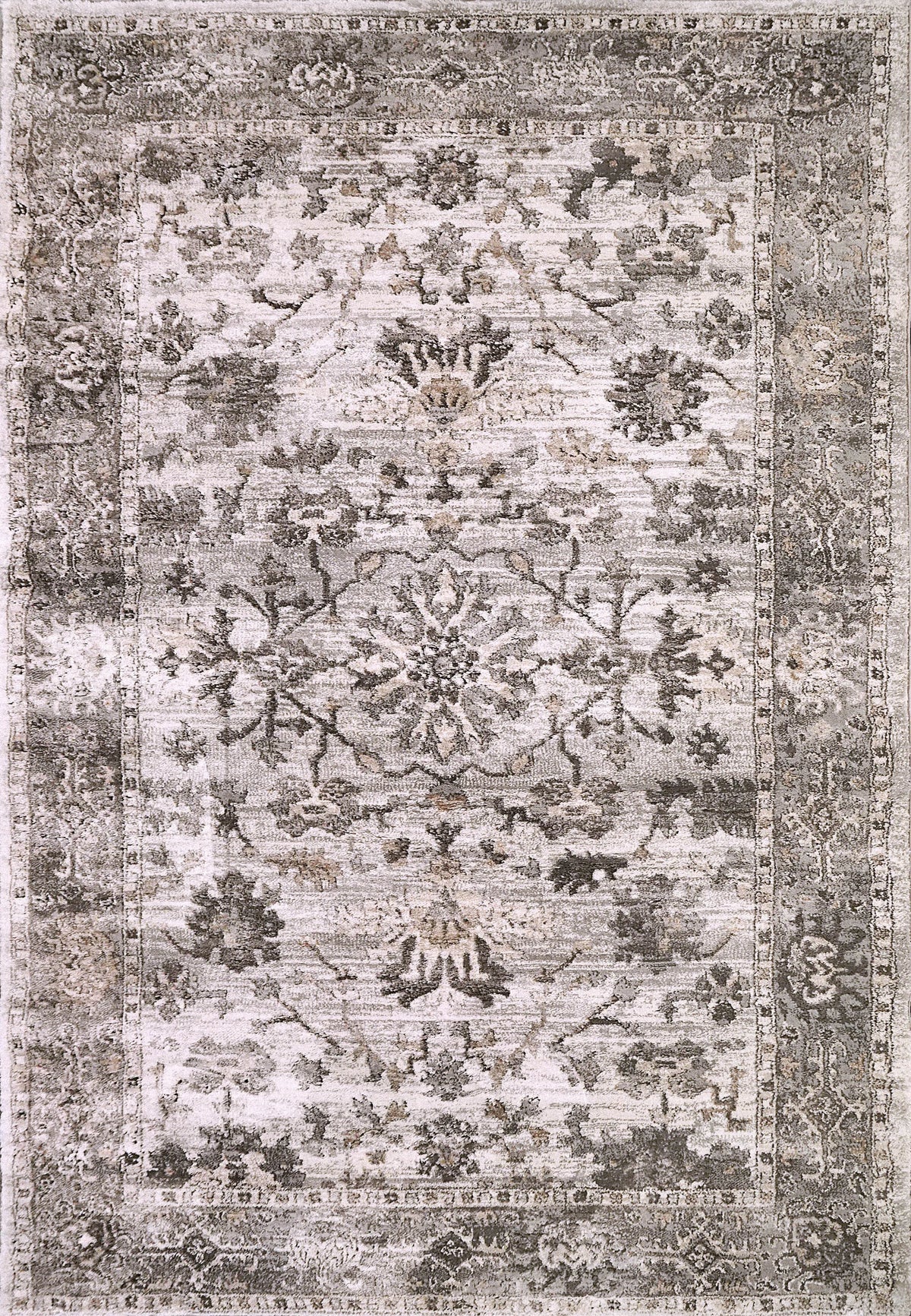 Riley 6035-908 Grey/Beige Rug