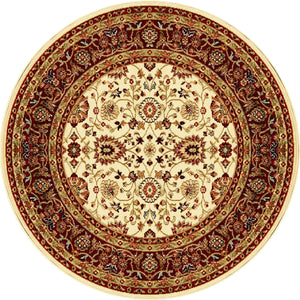 Yazd 2803-130 Cream/Red Rug