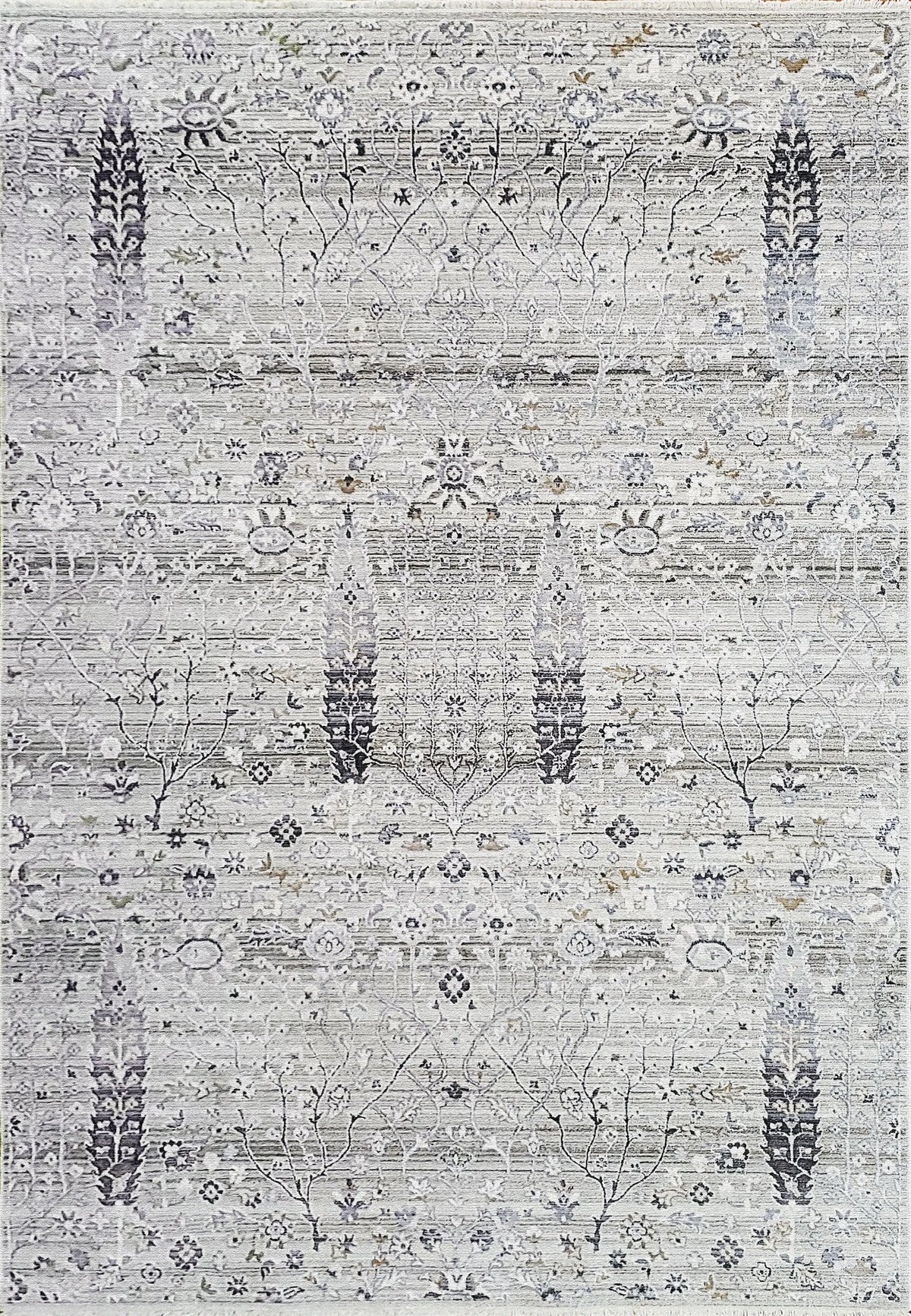 Refine 4635-897 Taupe/Silver Rug