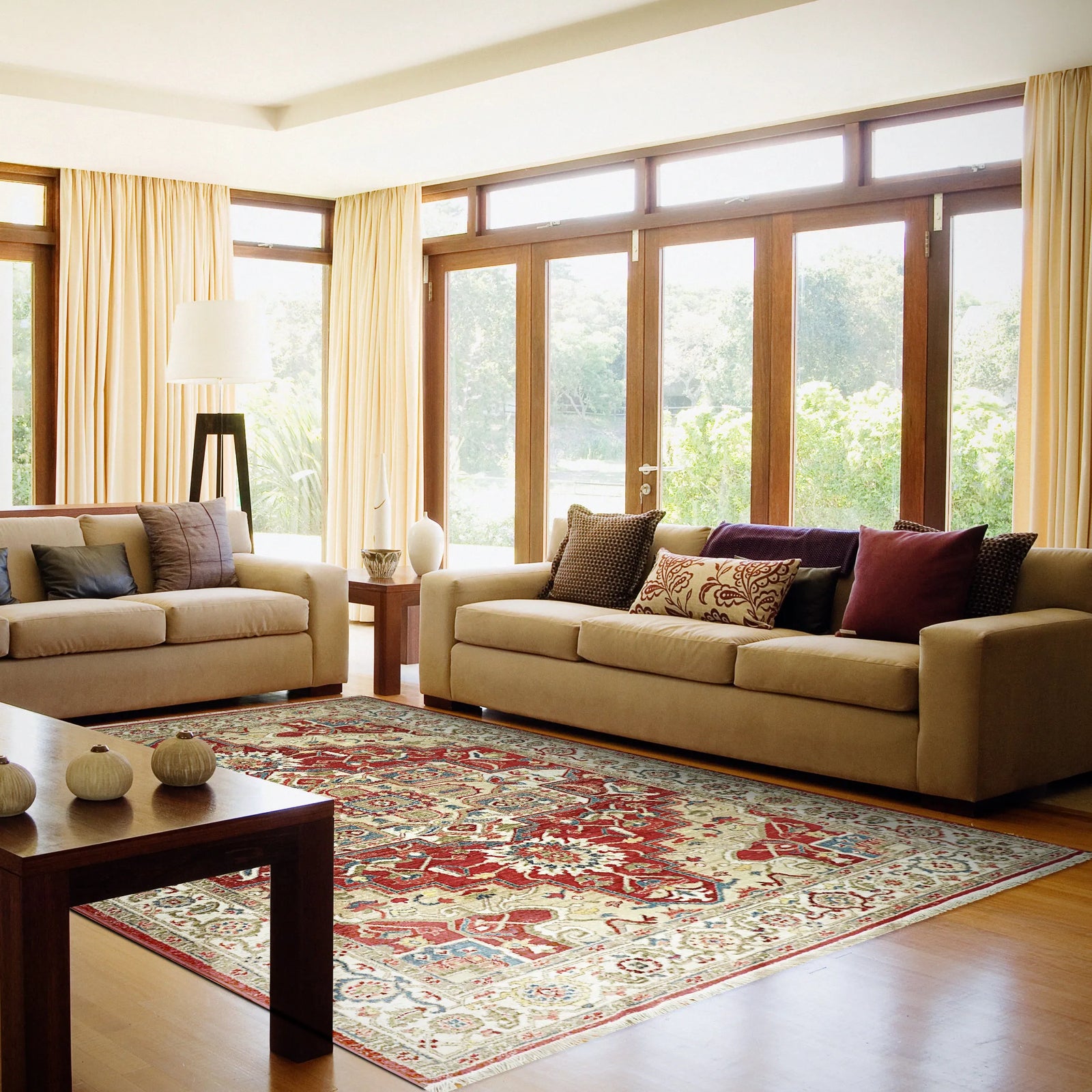 Juno 6882-130 Ivory/Red Rug