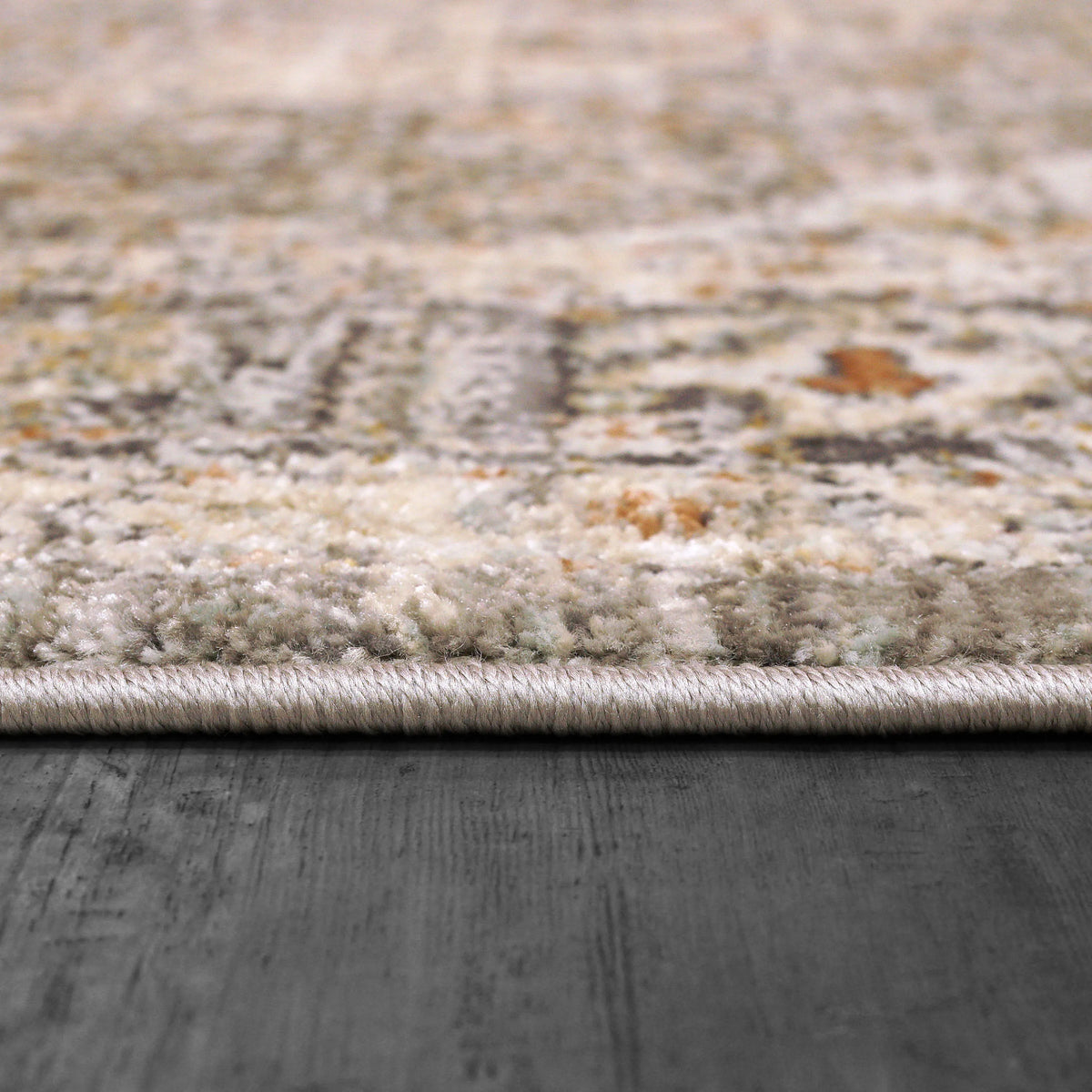 Rojin 4182-990 Grey/Dark Grey Rug