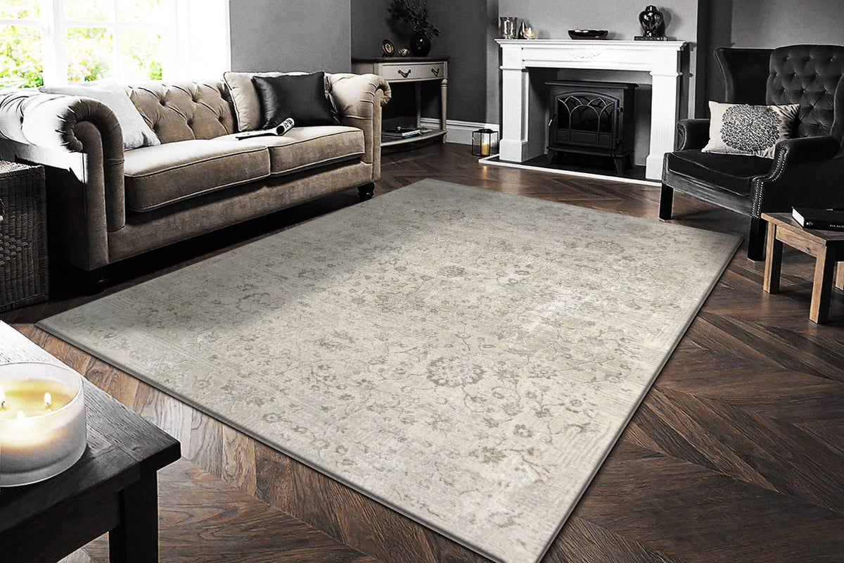 Renaissance 3157-190 Ivory/Grey Rug