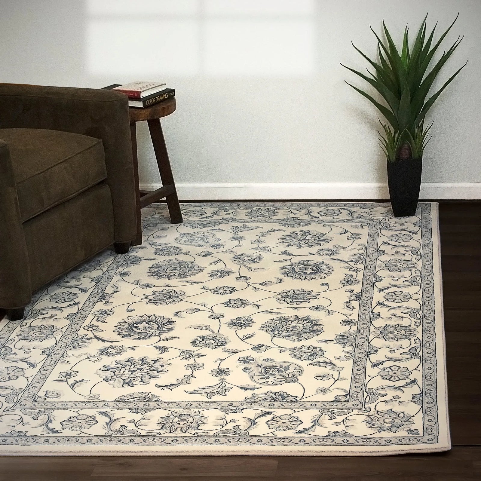 Ancient Garden 57365-6666 Cream Rug