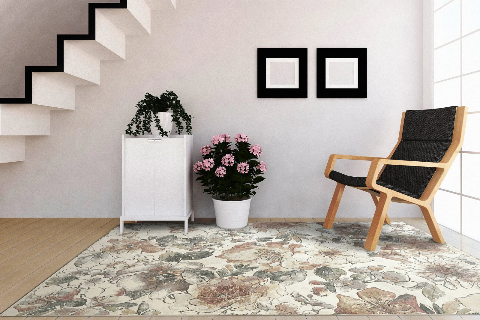 Eclipse 63528-6747 Cream/Multi Rug