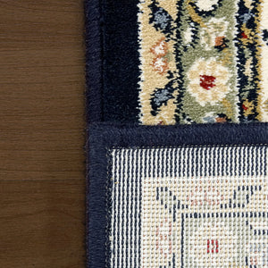 Ancient Garden 57078-3434 Blue/Ivory Rug
