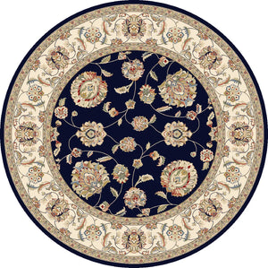 Ancient Garden 57365-3464 Blue/Ivory Rug
