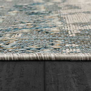 Melissa 4234-950 Grey/Blue Rug