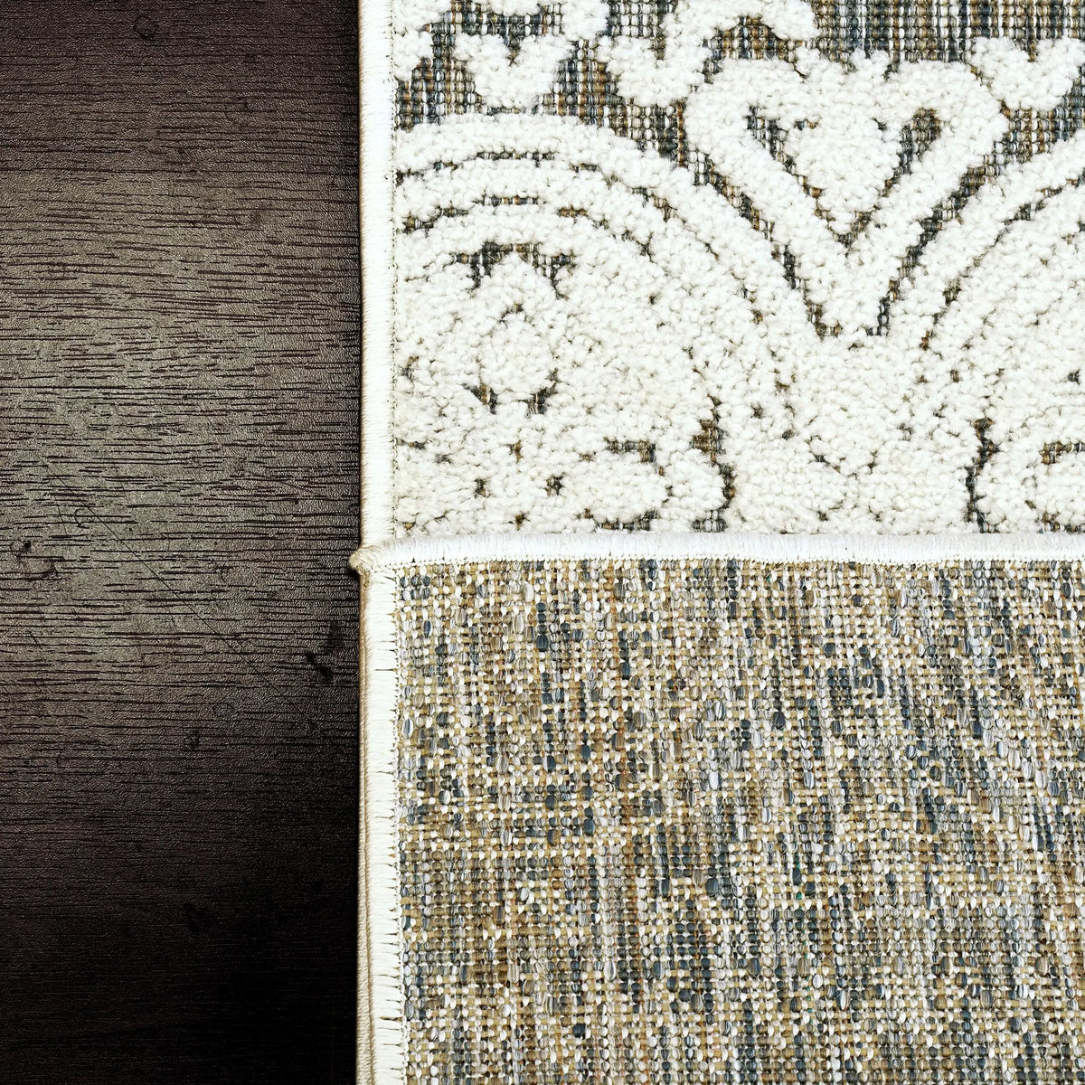 Lotus 8146-199 Ivory/Multi Rug