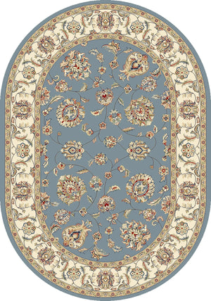 Ancient Garden 57365-5464 Light Blue/Ivory Rug