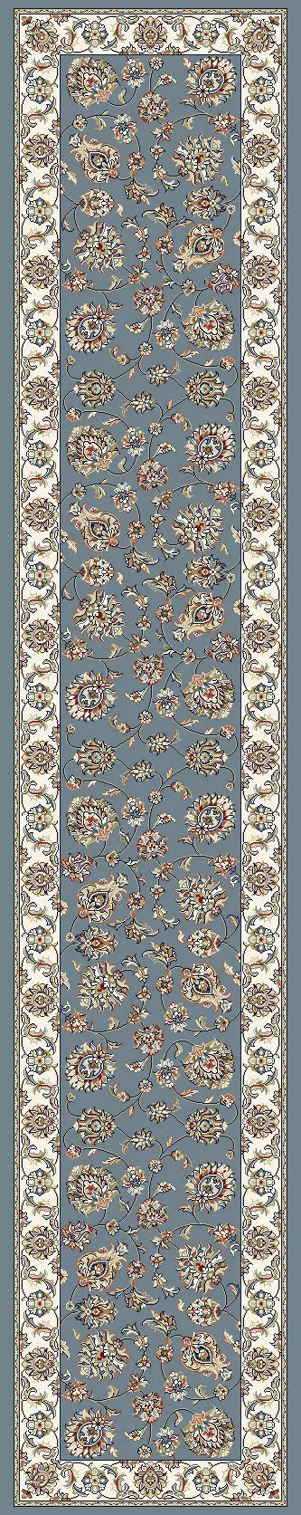 Ancient Garden 57365-5464 Light Blue/Ivory Rug