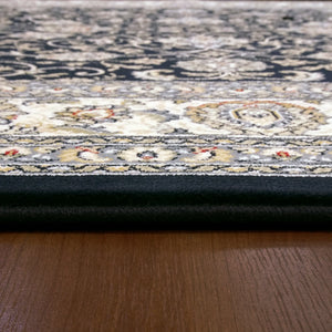 Ancient Garden 57120-3464 Blue/Ivory Rug