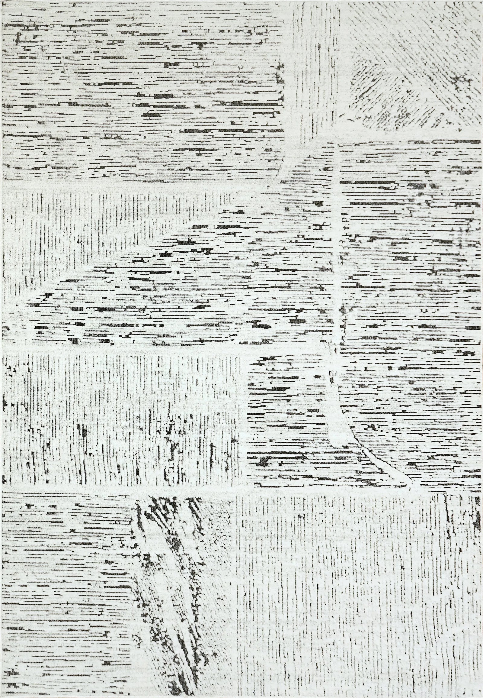 Lotus 8145-190 Ivory/Grey Rug