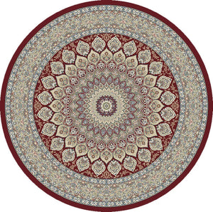 Ancient Garden 57090-1484 Red Rug