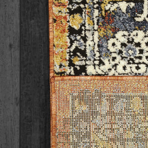 Mabel 4093-359 Rust/Navy Rug
