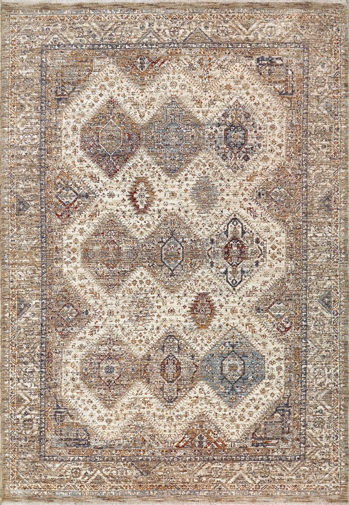 Dakota 6641-899 Beige/Multi Rug