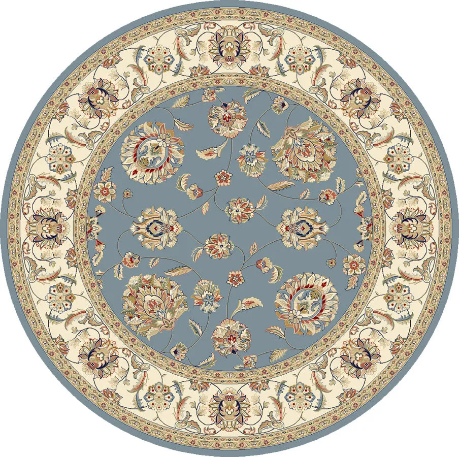 Ancient Garden 57365-5464 Light Blue/Ivory Rug