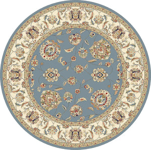 Ancient Garden 57365-5464 Light Blue/Ivory Rug