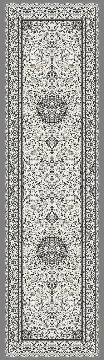 Ancient Garden 57119-6656 Cream/Grey Rug
