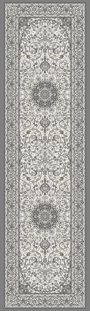 Ancient Garden 57119-6656 Cream/Grey Rug