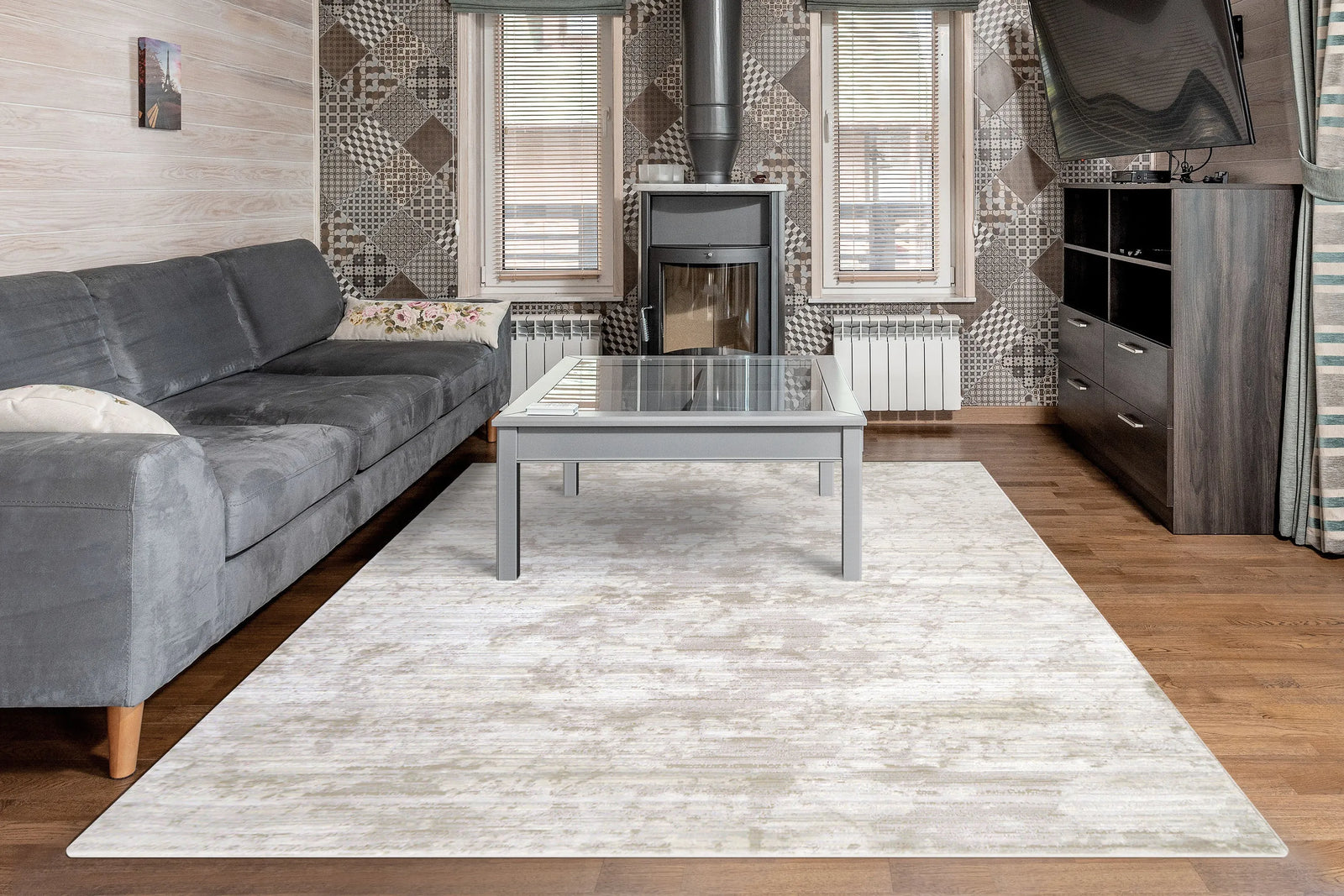 Rori 9353-108 Ivory/Beige Rug