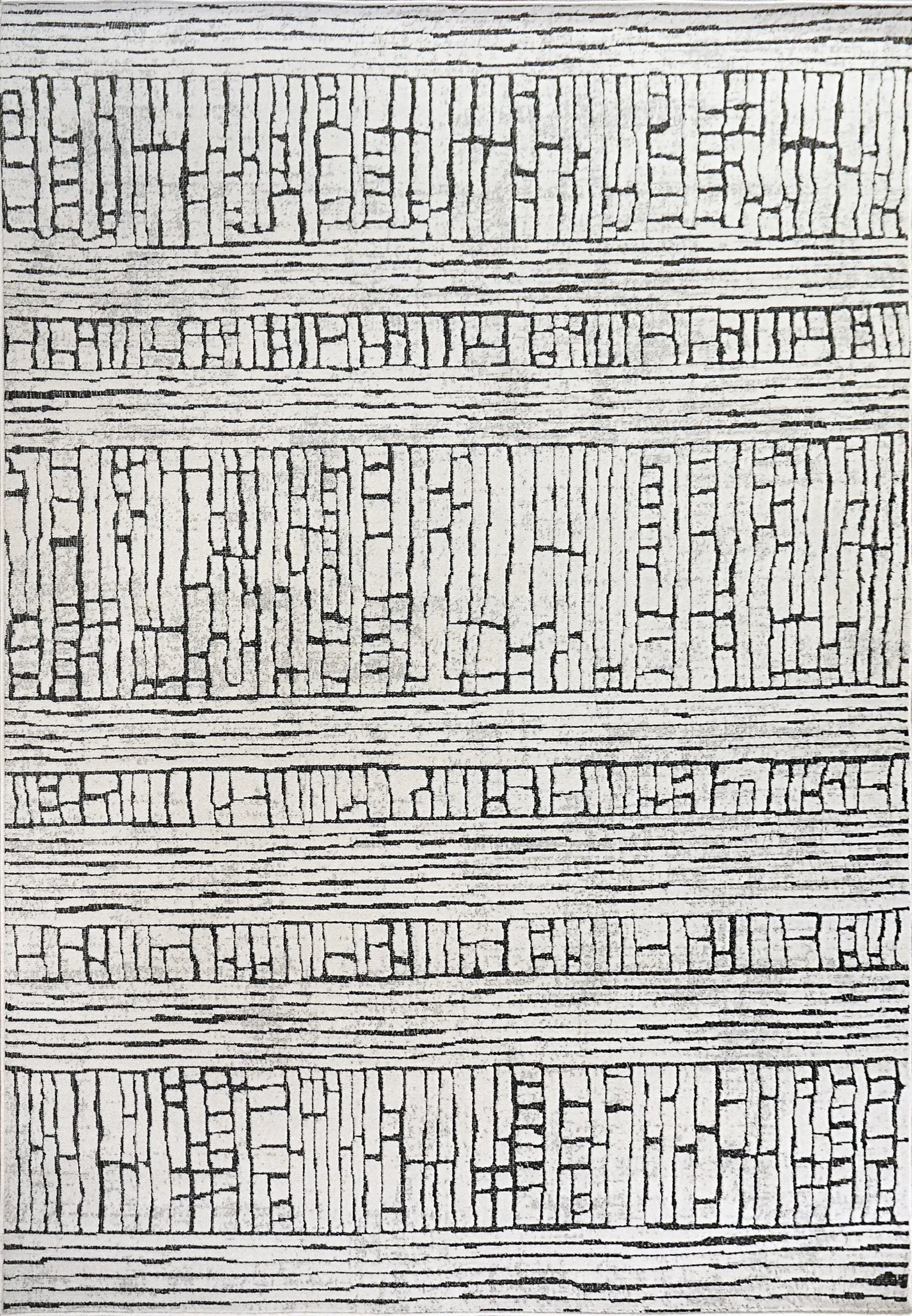 Lotus 8143-190 Ivory/Grey Rug