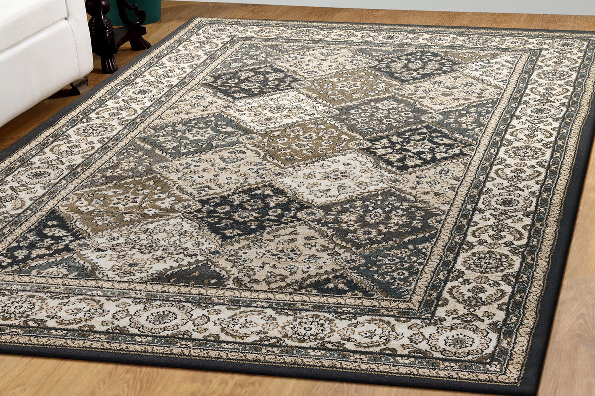 Yazd 8471-910 Grey/Ivory Rug