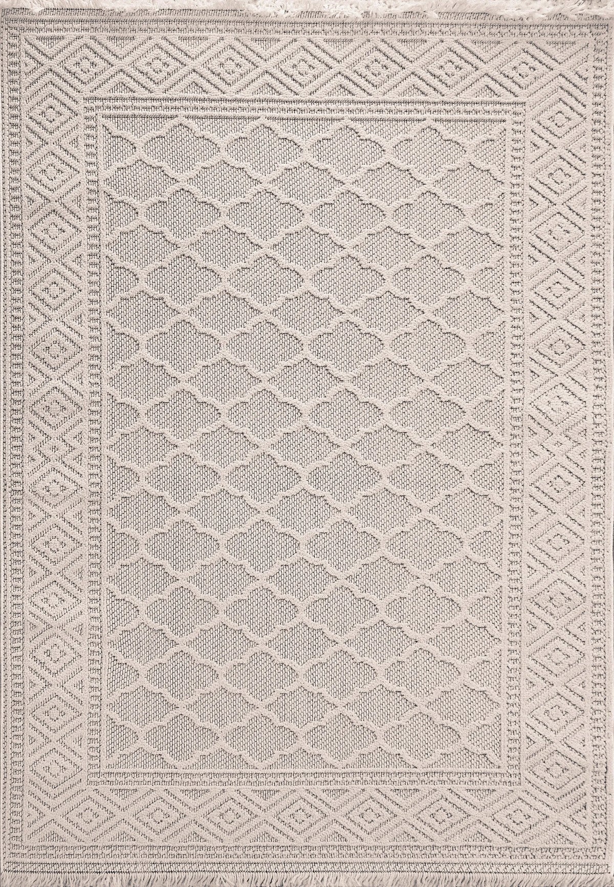 Seville 3605-109 Ivory/Soft Grey Rug