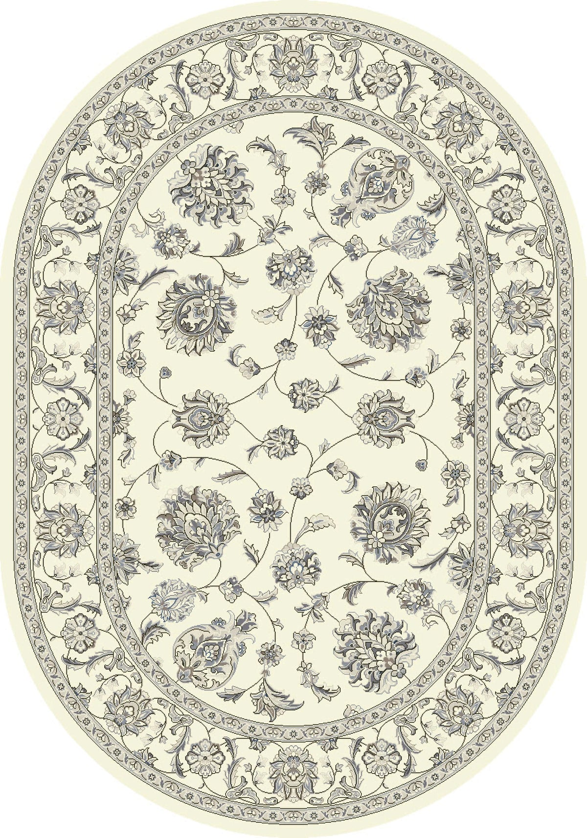 Ancient Garden 57365-6666 Cream Rug