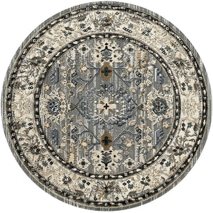 Yazd 8531-910 Grey/Ivory Rug