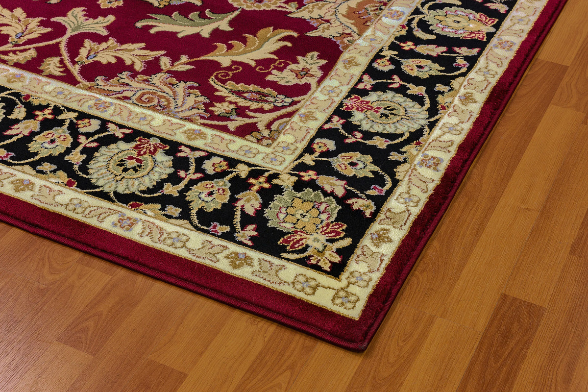 Yazd 1744-310 Red Rug