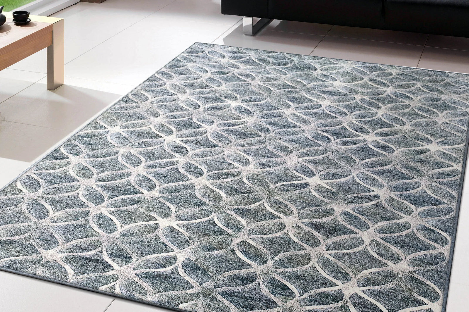 Eclipse 63396-5666 Blue Rug
