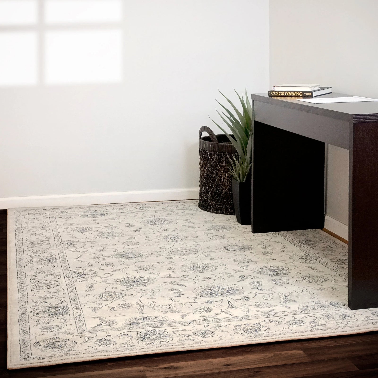 Ancient Garden 57126-6666 Cream Rug