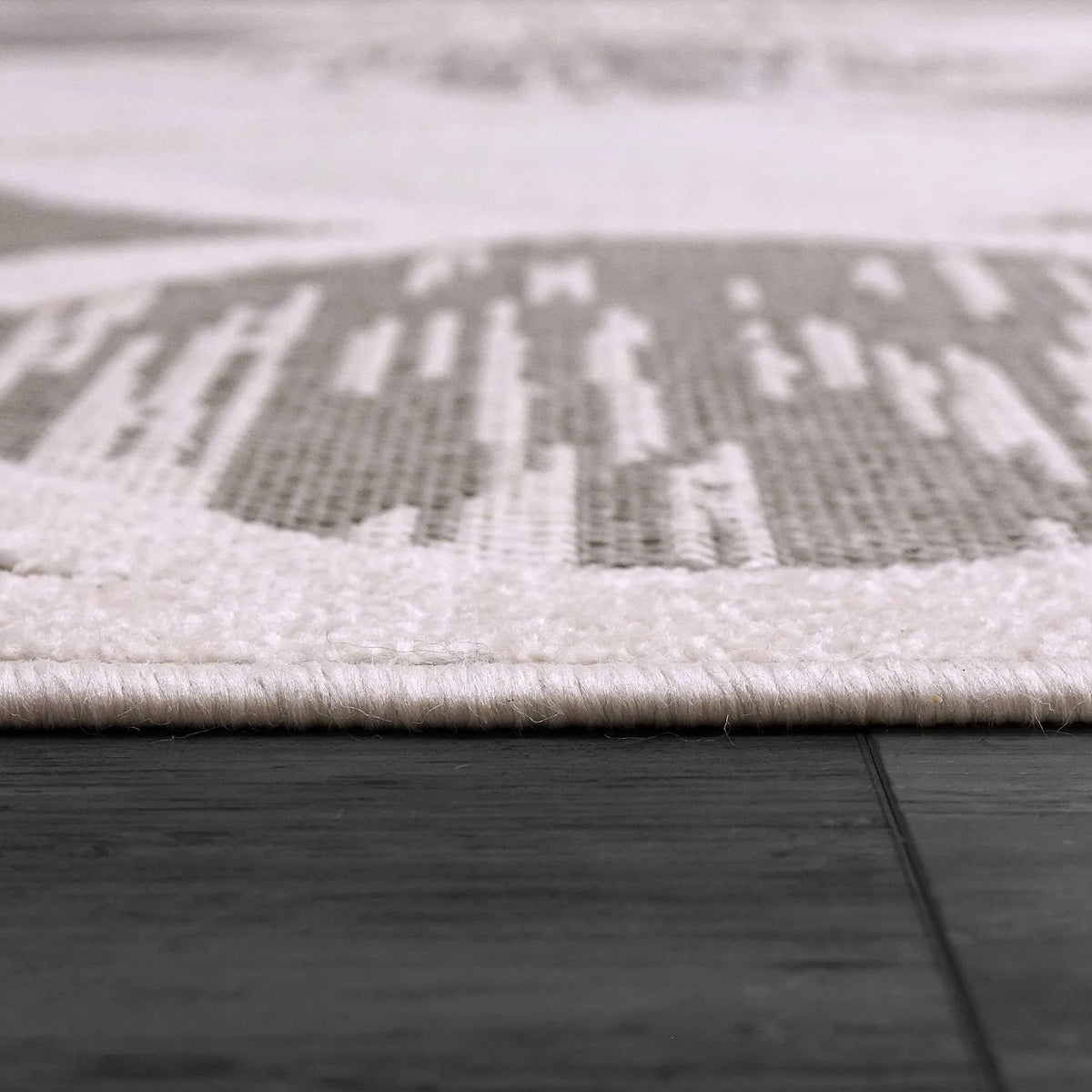 Tessie 6402-901 Grey/Ivory Rug