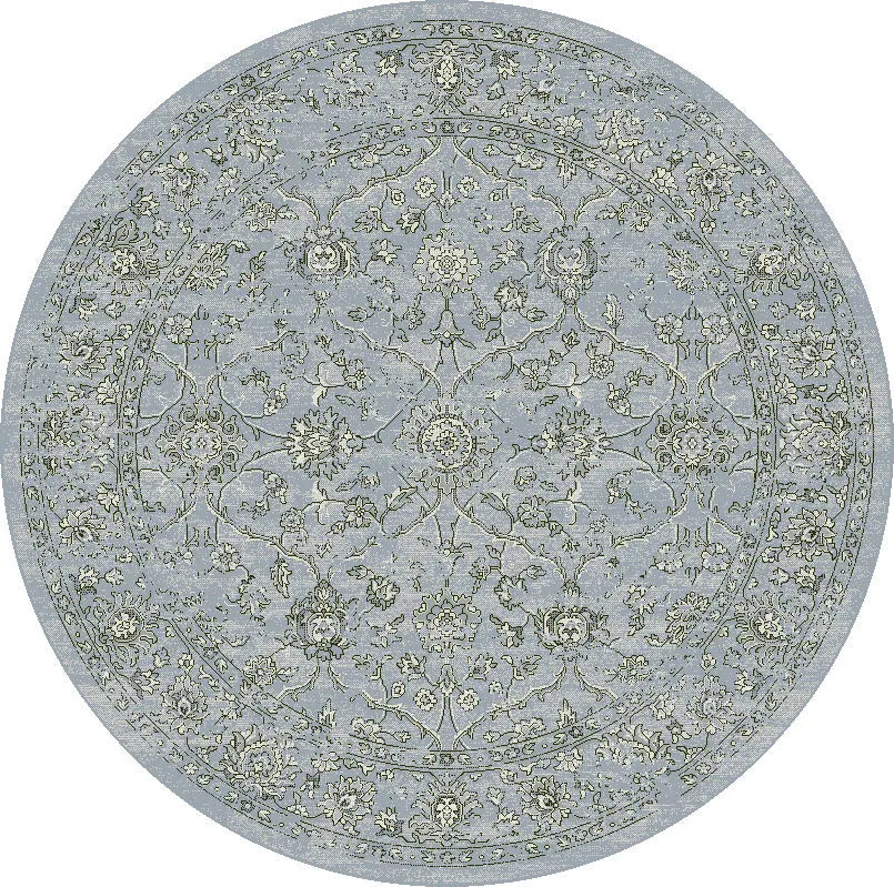 Ancient Garden 57136-4646 Steel Blue/Cream Rug