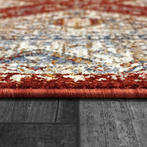 Dakota 6641-399 Red/Multi Rug