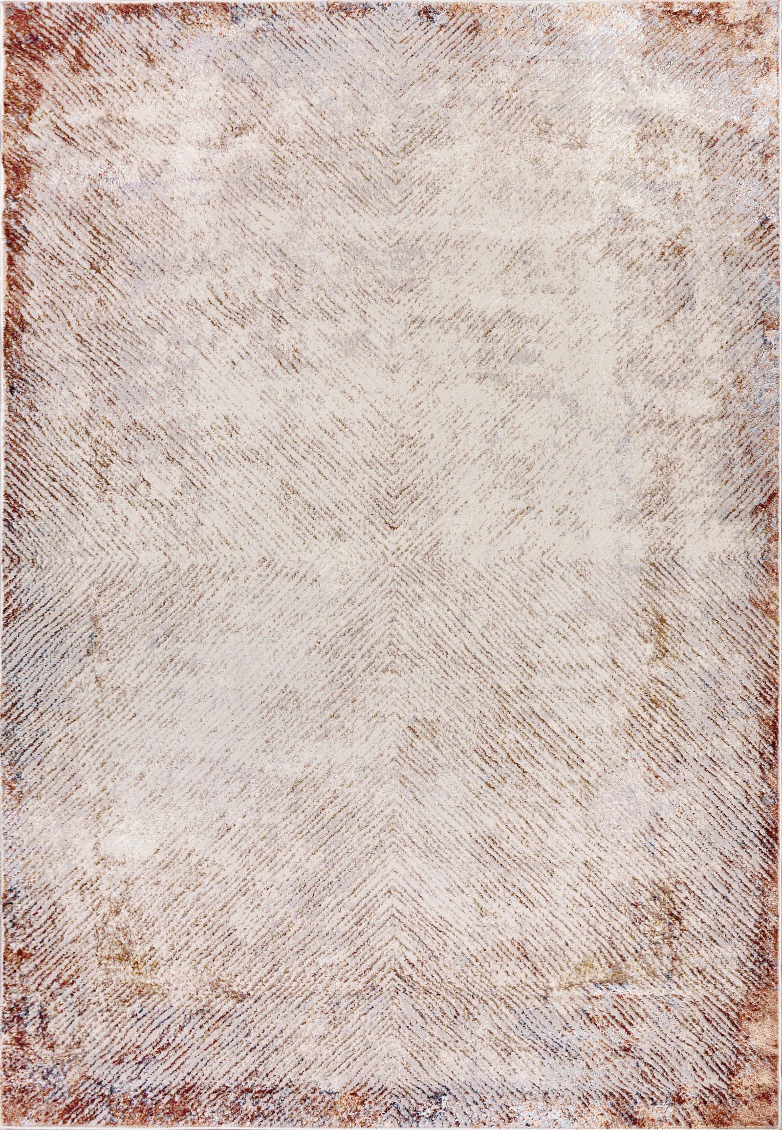 Obsession 9532-130 Cream/Red Rug