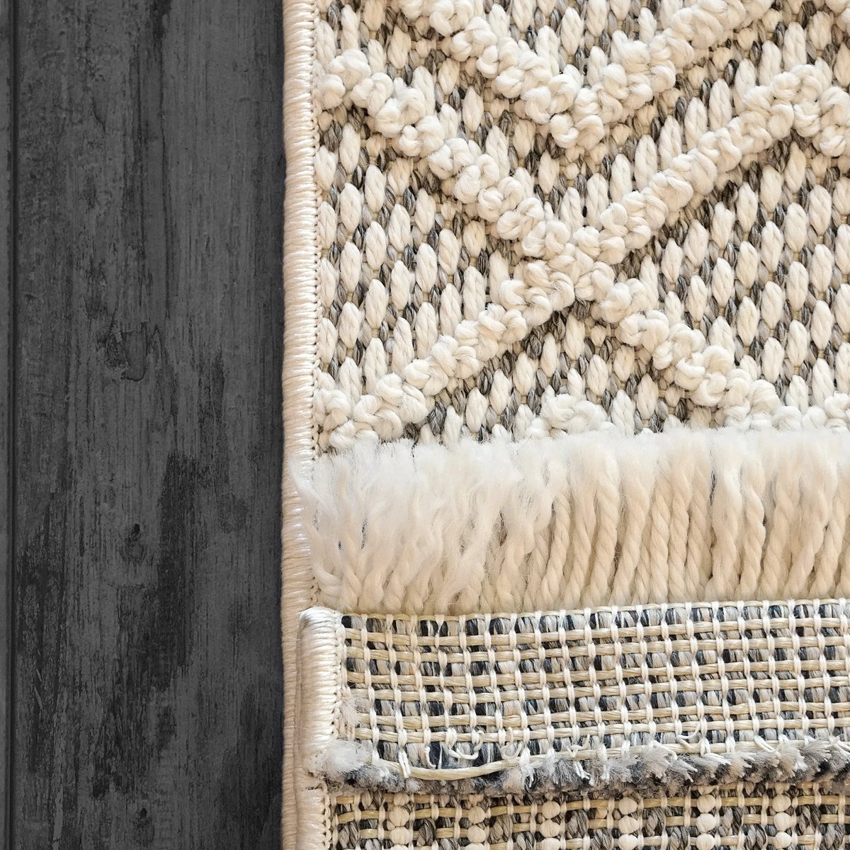 Seville 3610-109 Ivory/Soft Grey Rug