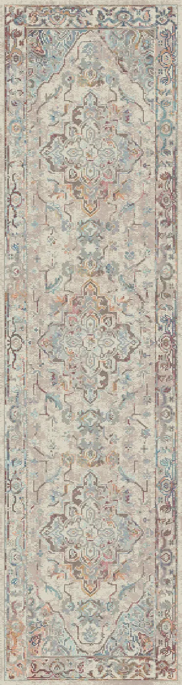 Mood 8457-351 Red/Blue Rug