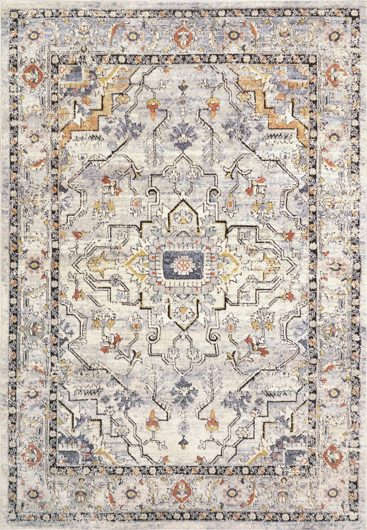 Mabel 4094-159 Ivory/Navy Rug