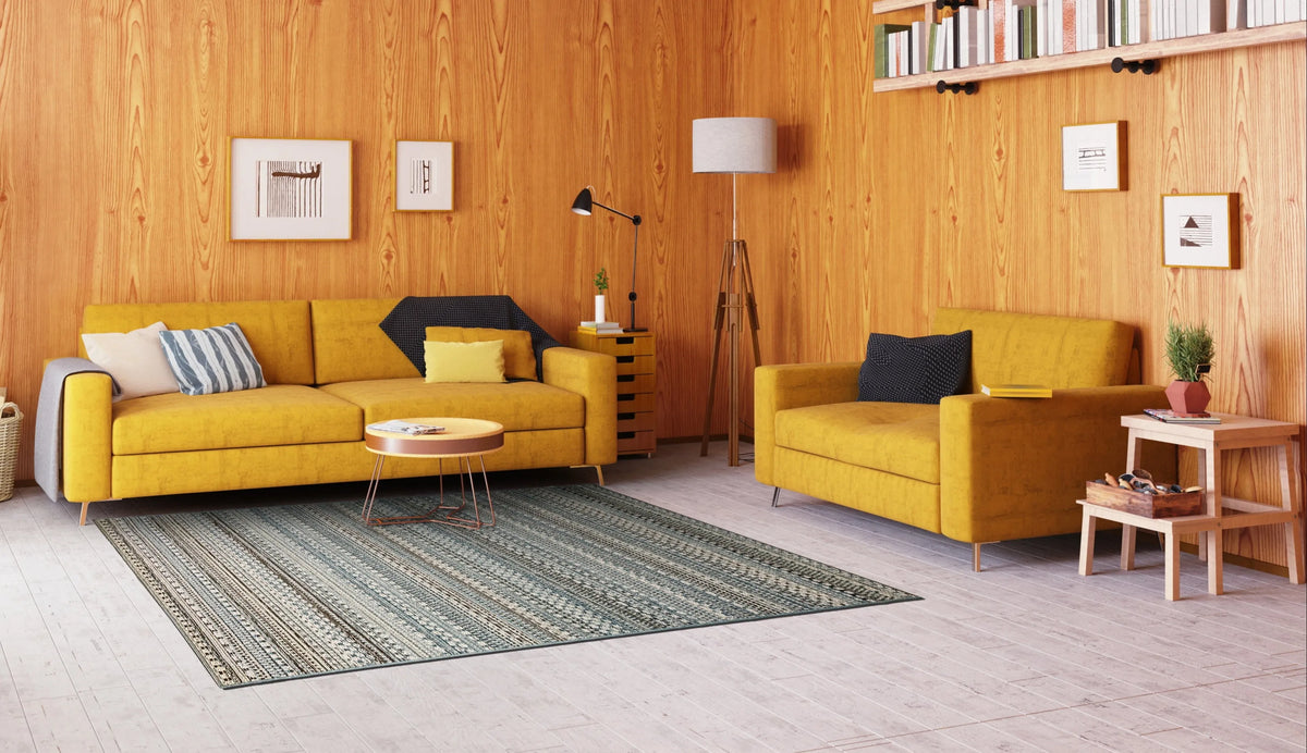 Brighton 8570-5032 Beige/Blue Rug