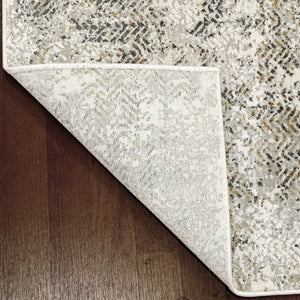 Quartz 27061-190 Ivory/Grey Rug