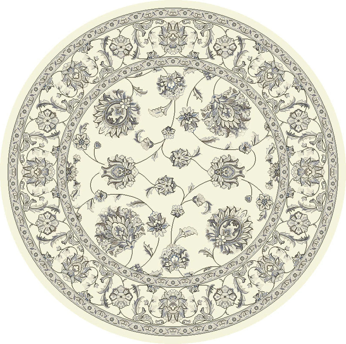 Ancient Garden 57365-6666 Cream Rug