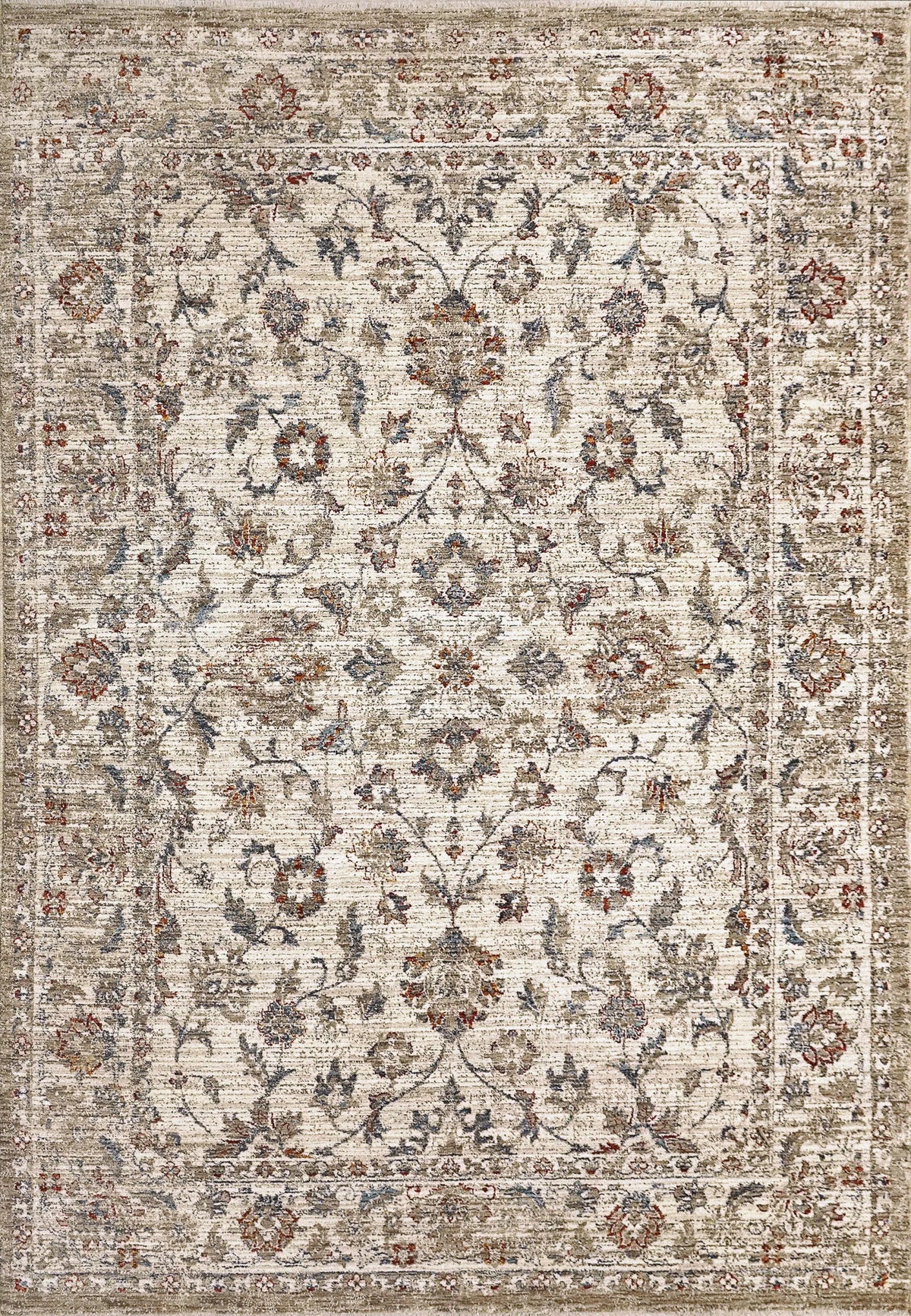 Dakota 6640-199 Ivory/Multi Rug