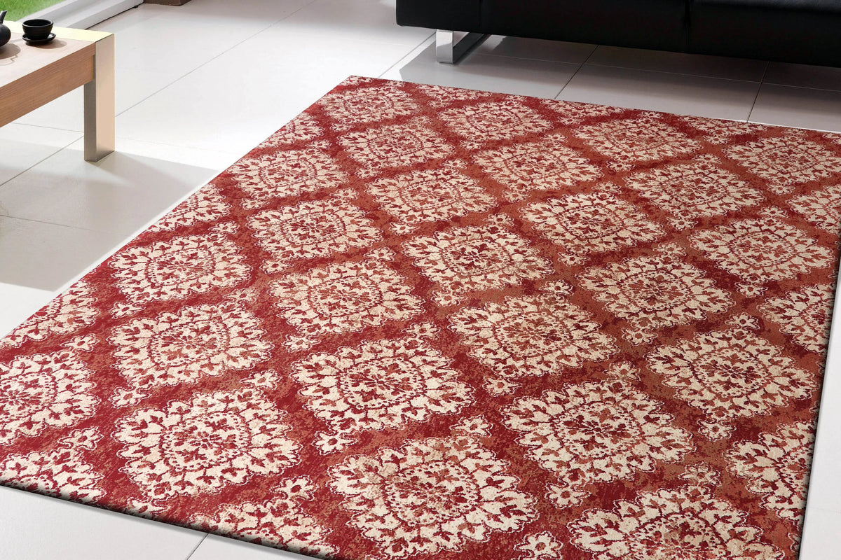 Melody 985015-619 Terracotta Rug