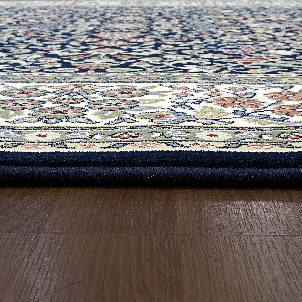 Ancient Garden 57078-3434 Blue/Ivory Rug