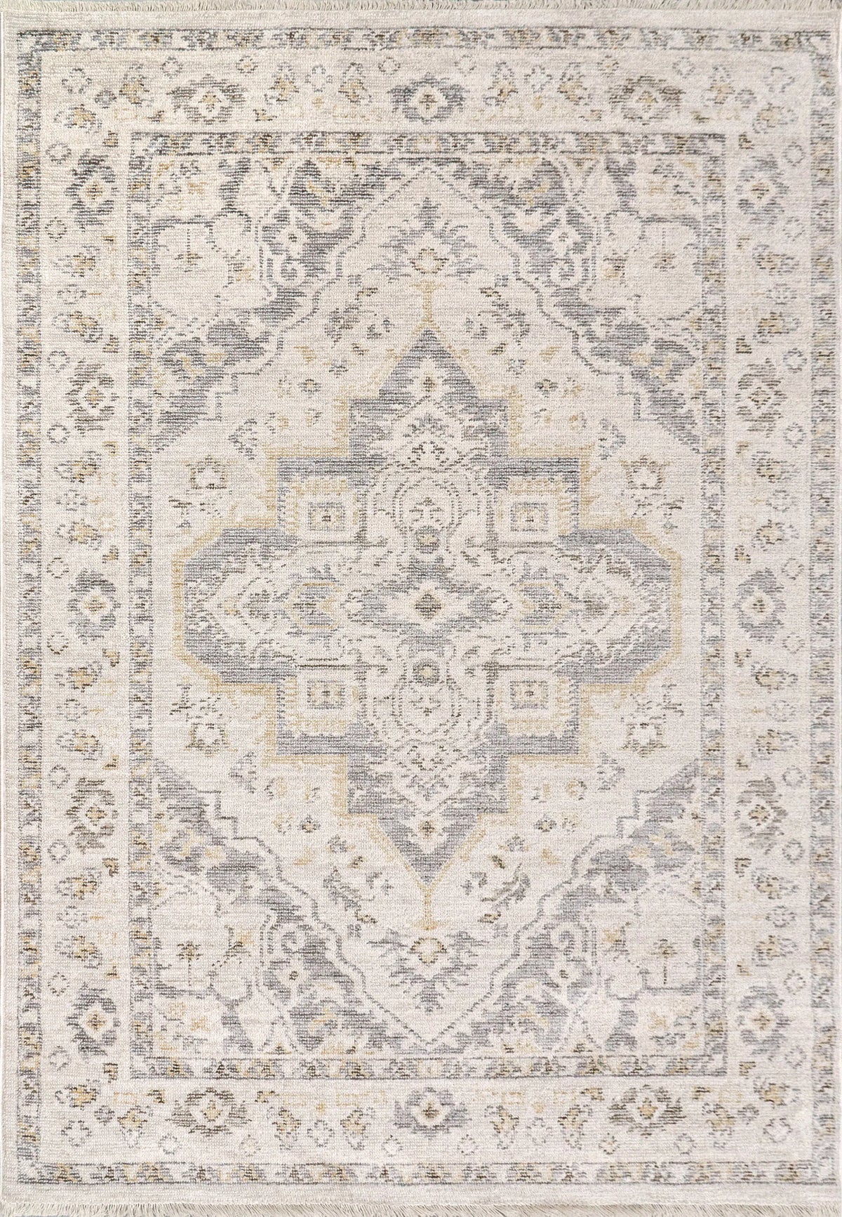 Calypso 13504-190 Ivory/Grey Rug