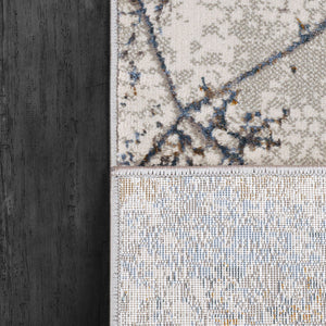 Gold 1352-897 Cream/Silver Rug