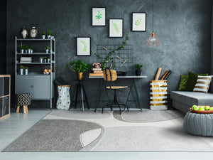 Polaris 46004-6171 Ivory/Grey Rug