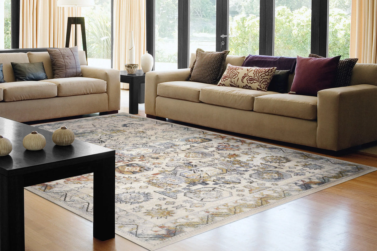 Mabel 4090-199 Ivory/Multi Rug